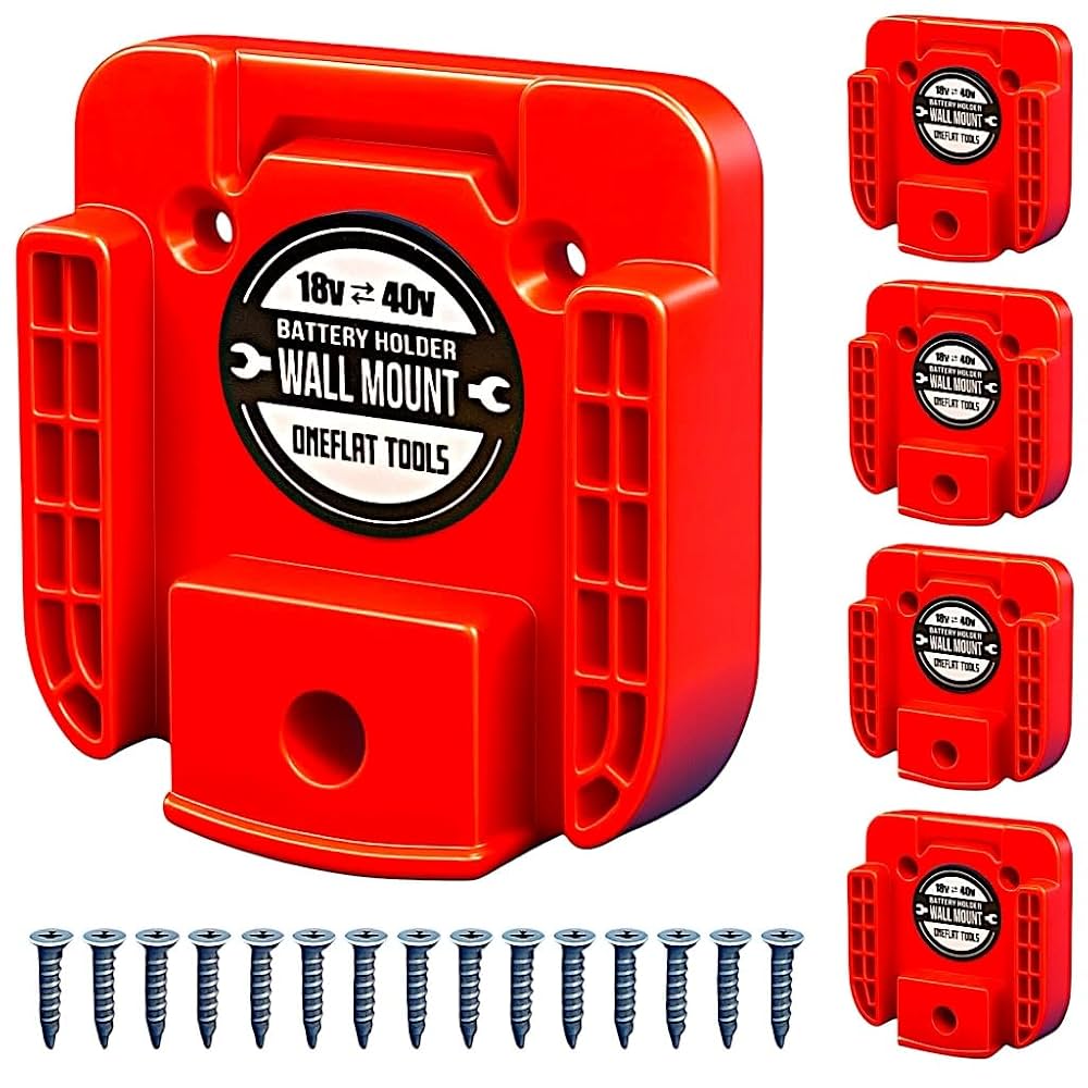 Amazon.co.jp: 改良型 ONEFLAT TOOLS バッテリーホルダー 40v